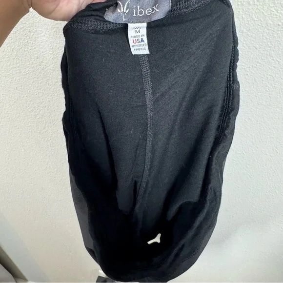 Ibex Skort Merino Wool Athletic Activewear Black Skirt Outdoor Women’s Medium